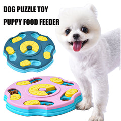 Interactive Dog Food Puzzle Bowl