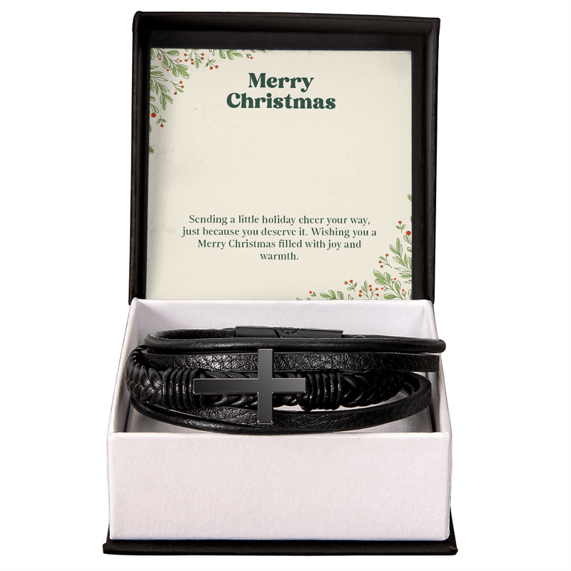 Men's Cross Bracelet