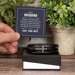 Men's Cross Bracelet