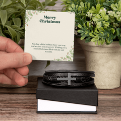 Men's Cross Bracelet