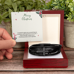 Men's Cross Bracelet