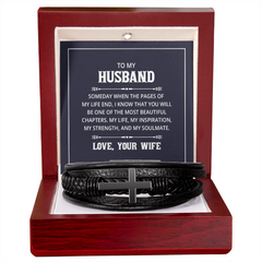 Men's Cross Bracelet