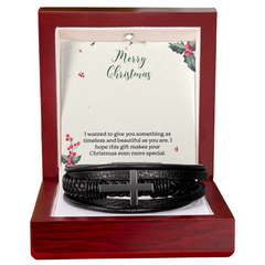 Men's Cross Bracelet