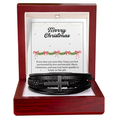 Men's Cross Bracelet