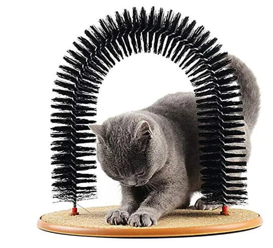 Grooming Cat Toy Arch